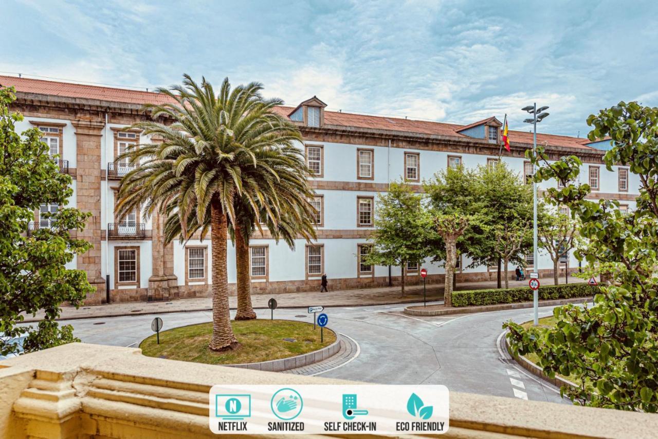 Downtown Plaza Apartamento Corunha Exterior foto